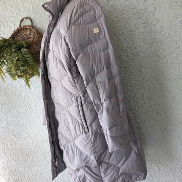 The north face Miss Metro‎ Parka II Jacket ( no hood )gray size XL - Picture 10 of 13